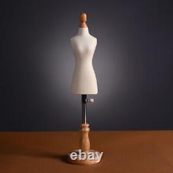 1/4 Mini Female Mannequin Dressmaker Model Dummy Display Tailor Dollhouse Supply