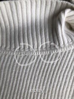 $1000 Alexander Mcqueen Asymmetric Wool Peplum Jumper Knit Women's Size XS