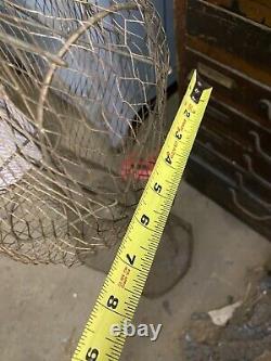 1900s Rare Industrial Dress Form Wire Model Tailoring Union Made Clothing