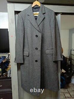 1960s vintage handtailored bespoke all worsted wool classic Suit over coat 40R