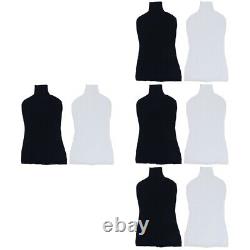 4 Pack Tailors Mannequins Female Body Manikin Cloth Cover Woman