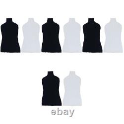 4 Pack Tailors Mannequins Female Body Manikin Cloth Cover Woman