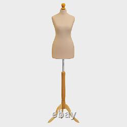 A1 Tailors Dummy Bust Female UK 6/8 Dressmakers Student Sewing Mannequin Display