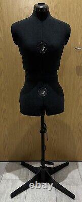 Adjustable Dressmakers Dummy Tailor Dummy / Mannequin Up to Size 12 8 Part