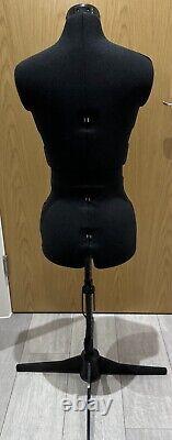 Adjustable Dressmakers Dummy Tailor Dummy / Mannequin Up to Size 12 8 Part