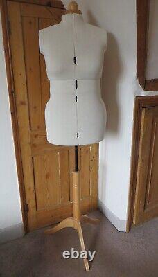 Adjustable Dressmakers Tailor Dummy Mannequin UK 20 26