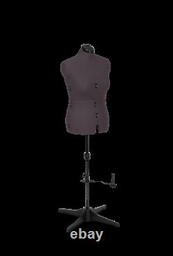 Adjustable Tailors Dummy Dressmakers Mannequin Female Grey Sizes 14 to 22