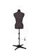 Adjustable Tailors Dummy Dressmakers Mannequin Female Grey Sizes 6 To 14