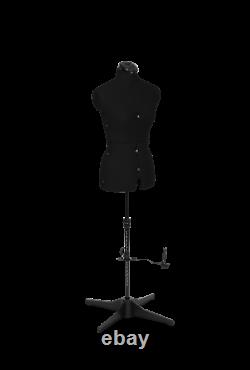 Adjustable Tailors Dummy Dressmakers Mannequin Female Grey Sizes 6 to 14