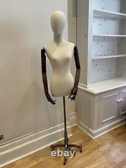 Articulated Cream Female Tailors Dummy