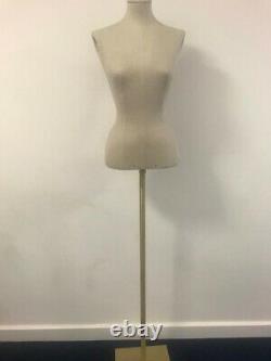 Atrezzo Mannequin. Barcelona Female Bust, Tailors Dummy. Dress Form Movable Arms