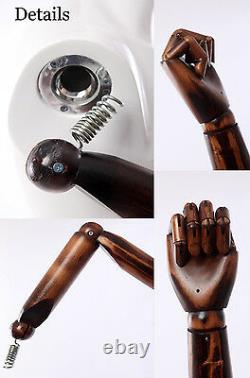 B9O Female Tailor's Dummy Wood Poor Hand Adjustable Substance-Related Torso