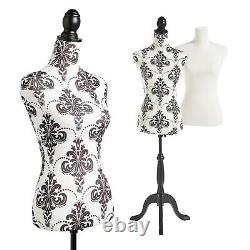Beautify Female Tailor Dressmaker Dummy Mannequin Bust Stand UK Size 8/10