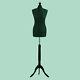 Black Female Tailors Mannequin Display Dummy For Dressmakers Size Uk 18/20