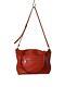 Coach Tote Bag Tailor Navy Leather Red Used