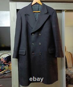 Classic vintage bespoke handtailored 1960s all worsted db Suit over coat 40R
