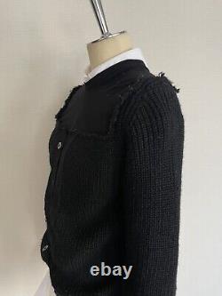 Comme Des Garcons Layered Black Sweaters Tops AD2007