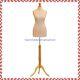 Cream Female Tailors Mannequin Display Dummy For Dressmakers Size Uk 10/12