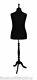 Deluxe Female Size 18 Dressmakers Dummy Mannequin Tailor Black Bust Black Stand