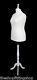 Deluxe Female Size 18 Dressmakers Dummy Mannequin Tailor Cream Bust White Stand