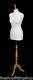 Deluxe Size 12 Female Dressmakers Dummy Mannequin Tailor Cream Bust Beech Stand