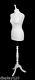 Deluxe Size 16 Female Dressmakers Dummy Mannequin Tailor White Bust White Stand