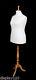 Deluxe Size 18 Female Dressmakers Dummy Mannequin Tailor Cream Bust Beech Stand