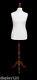 Deluxe Size 18 Female Dressmakers Dummy Mannequin Tailor Cream Bust Rose Stand