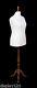 Deluxe Size 18 Female Dressmakers Dummy Mannequin Tailor White Bust Rose Stand