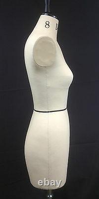 Design-Surgery Mannequin, Florence, Tailors Dummy, Draping Body Stand, Size 8