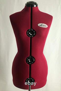 Diana Tailors Dummy Adjustable Torso Dressmaker Female Mannequin Sizes 14 to 22