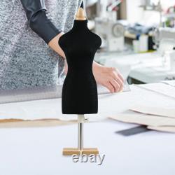 Doll Female Dress Form Mannequin Photo Props Mini Tailor Dressmaker for Doll