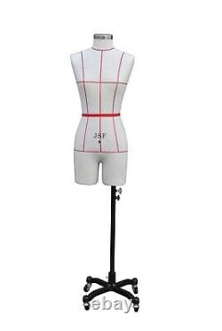 Fashion Mannequin Tailor Drees Form Ideal For Professionals Dressmakers 8 10&12