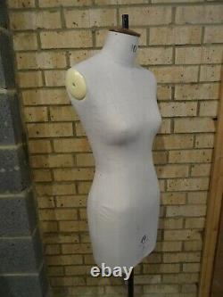 Female Dressmakers Dummy, Morplan Form Size 10 Student Tailors Made In Uk Used 4