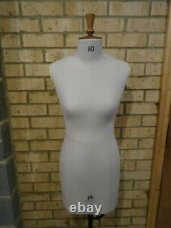 Female Dressmakers Dummy, Morplan Form Size 10 Student Tailors Made In Uk Used 5