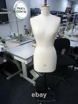 Female Dressmakers Dummy, Morplan Form Size 12 Student Tailors Made In Uk Used