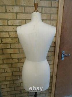 Female Dressmakers Dummy, Morplan Form Size 12 Student Tailors Made In Uk Used 2