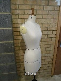 Female Dressmakers Dummy, Morplan Form Size 12 Student Tailors Made In Uk Used 7