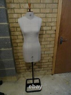Female Dressmakers Dummy, Morplan Form Size 12 Student Tailors Made In Uk Used 9