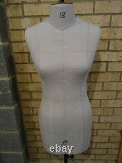 Female Dressmakers Dummy, Morplan Form Size 12 Student Tailors Made In Uk Used 9