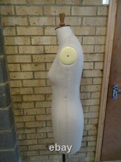 Female Dressmakers Dummy, Morplan Form Size 14 Student Tailors Made In Uk Used 3