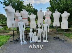 Female Mannequin Dummy Ideal for Students and Professionals Dressmakers Size M