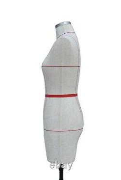 Female Mannequin Dummy Tailor's Form Dressmaker Size 8 10 & 12