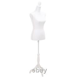 Female Mannequin Tailor Lady Bust Window Display Fashion Model Dressmaker vidaXL