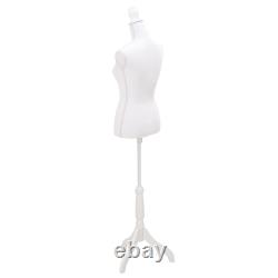 Female Mannequin Tailor Lady Bust Window Display Fashion Model Dressmaker vidaXL