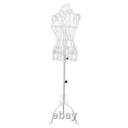 Female Mannequin with Tripod Base Torso Half Body for Store Tailors Display