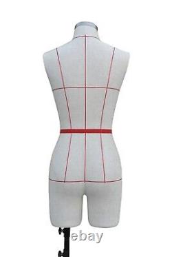 Female Professional Sewing Dress Form Dressmaker Display Tailors 8 10 12