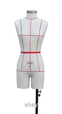 Female Professional Sewing Dress Form Tailors Mannequin Display S M L