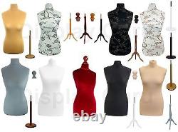 Female Size 10/12 Polystyrene Tailor Tailors Dressmakers Dummy Fashion Mannequin