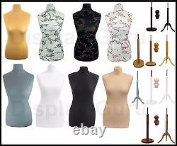 Female Size 10/12 Polystyrene Tailor Tailors Dressmakers Dummy Fashion Mannequin